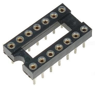 DIL 14 precyzyjna podstawka pod układ scalony