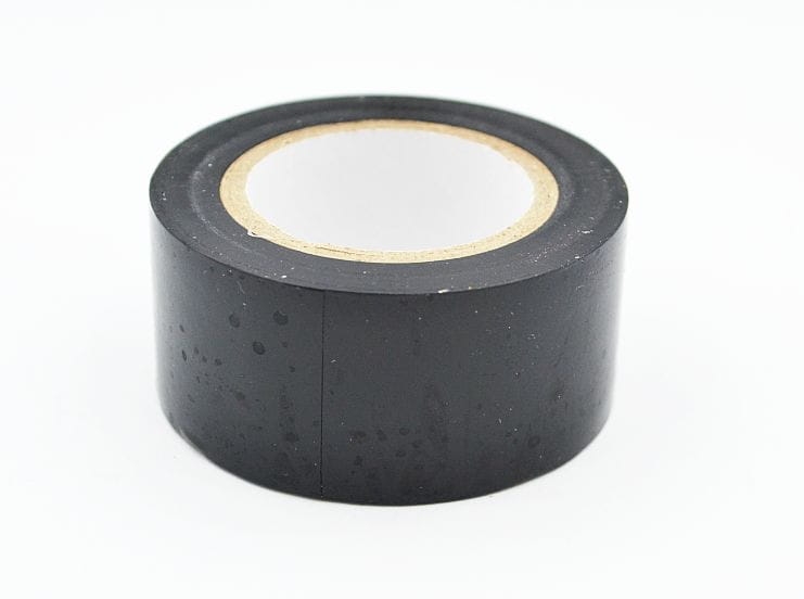 Taśma izolacyjna 25mm x 9m czarna