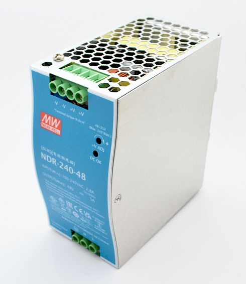 NDR-240-48 zasilacz impulsowy 48Vdc