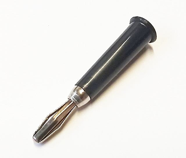 LAW01 wtyk bananowy lutowany na przewód