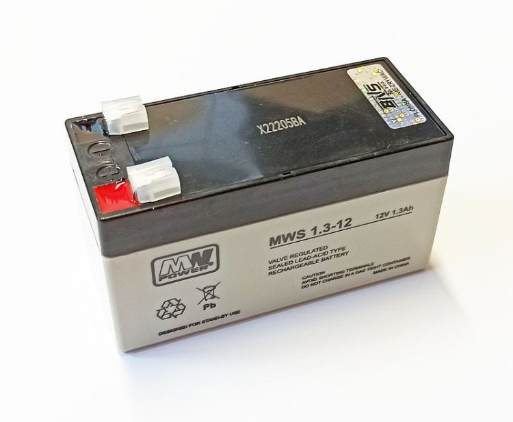 MWS-1,3-12 akumulator żelowy 12V