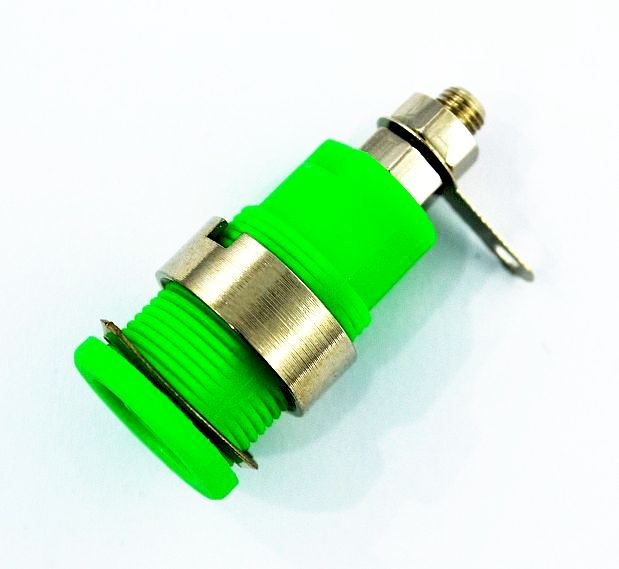 gniazdo bananowe bezpieczne zielone 4mm.jpg