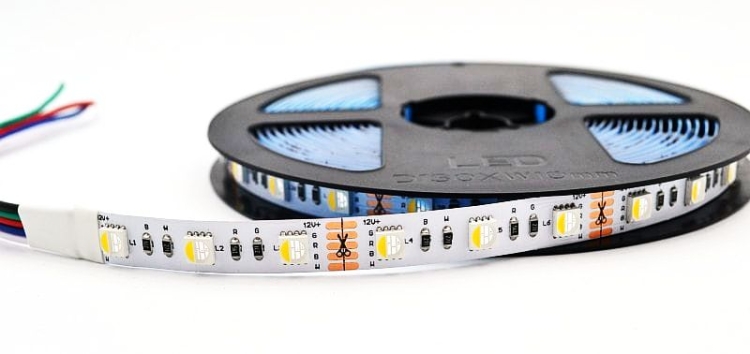 kolorowa taśma LED RGB + NW