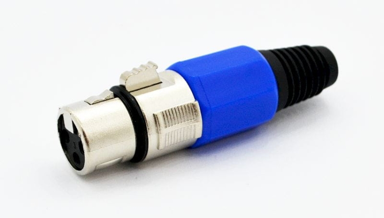 Złącze mikrofonowe gniazdo XLR