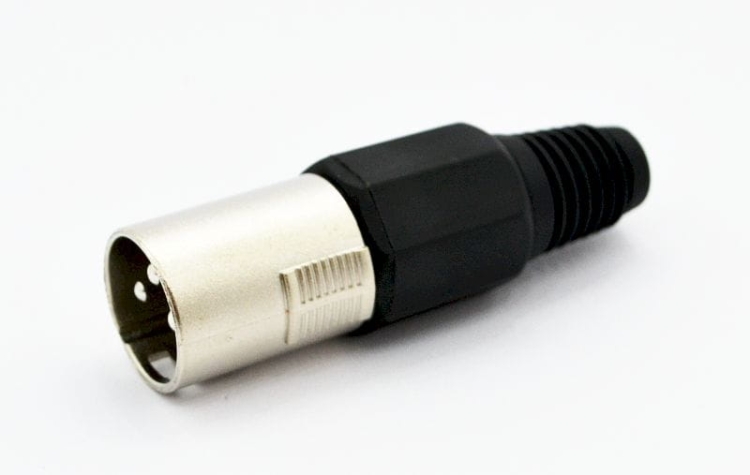 Złącze mikrofonowe wtyk XLR MW020