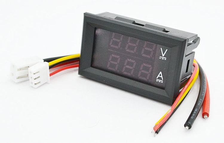 Panelowy woltomierz / amperomier