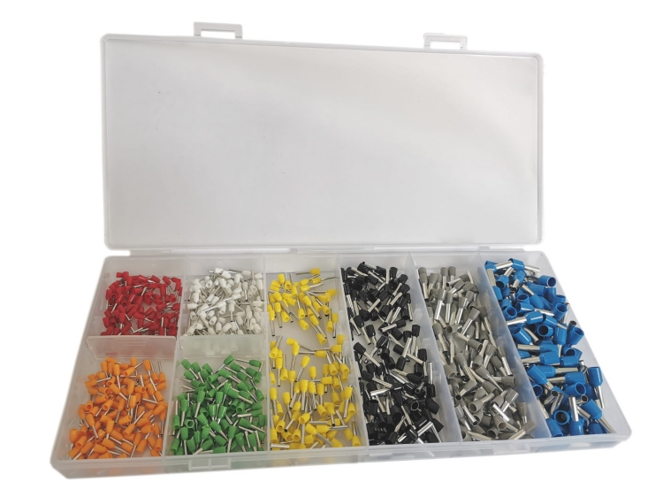 Zestaw końcówek rurkowych izolowanych