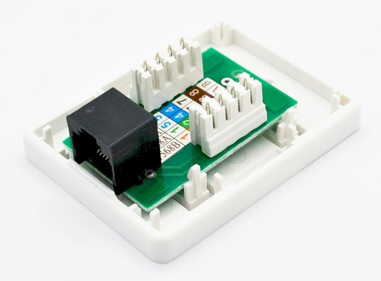 Gniazdo natynkowe 1x RJ45