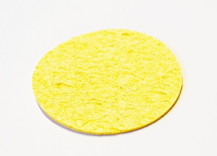 Gąbka do czyszczenia grotów okrągła 49mm