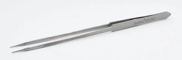 1PK-115T pęseta metalowa prosta