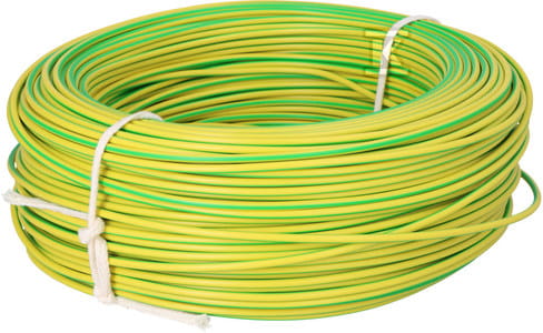 LgY 2,5mm 500V przewód instalacyjny linka - żółto / zielony rolka