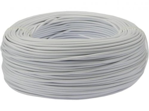 Lgy 0,50mm przewód instalacyjny linka - biały rolka