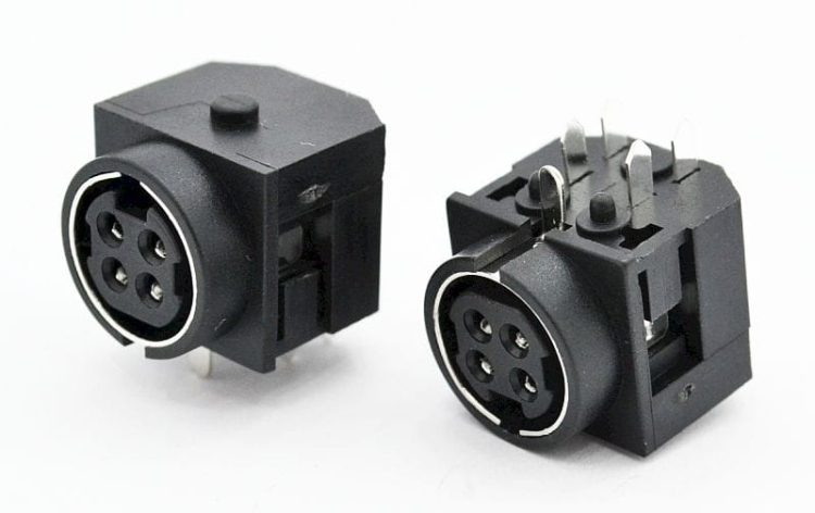 PC-MDJ-402-4P gniazdo zasilające DC, R7B, 4 pin