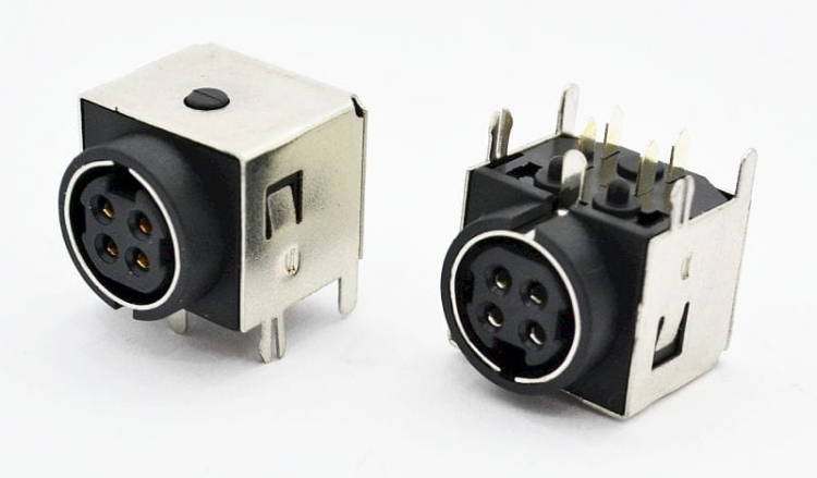 PC-MDJ-401-4P-E gniazdo zasilające DC do druku R7B, 4pin