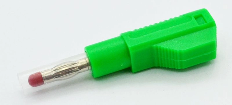 25.450.4 wtyk bananowy 4mm bezpieczny