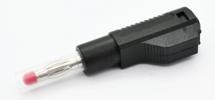 25.450.2 wtyk bananowy 4mm bezpieczny