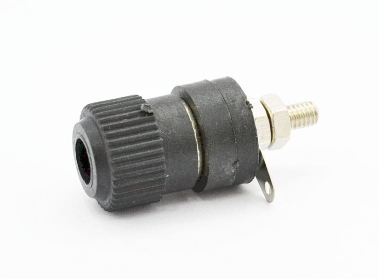 Gniazdo bananowe typ III (duże) czarny