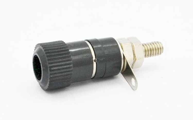 Gniazdo bananowe typ II (średnie) czarne