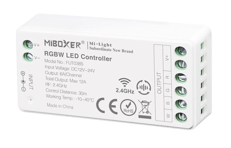 FUT038S 4-zone sterownik LED RGBW