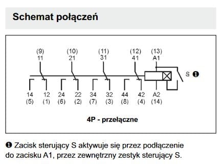 TR4N-24AC/DC-14M; przekaźnik czasowy, wyjście