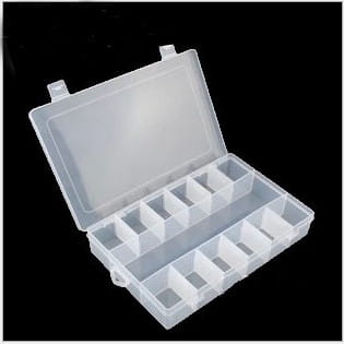 Organizer 13 przegródek 27.5x17.5x4.6cm