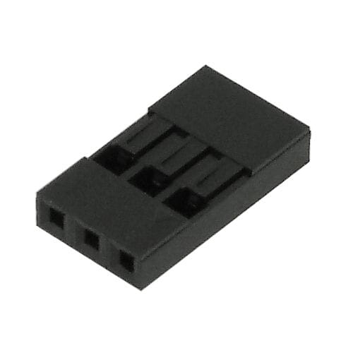 ML 03S gniazdo jednorzędowe na kabel 3pin; raster 2,54mm