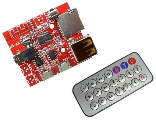 Moduł odtwarzacza mp3, bluetooth, usb, radio fm