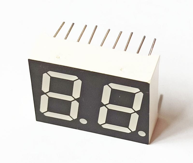AD-05624BB-B wyświetlacz LED niebieski