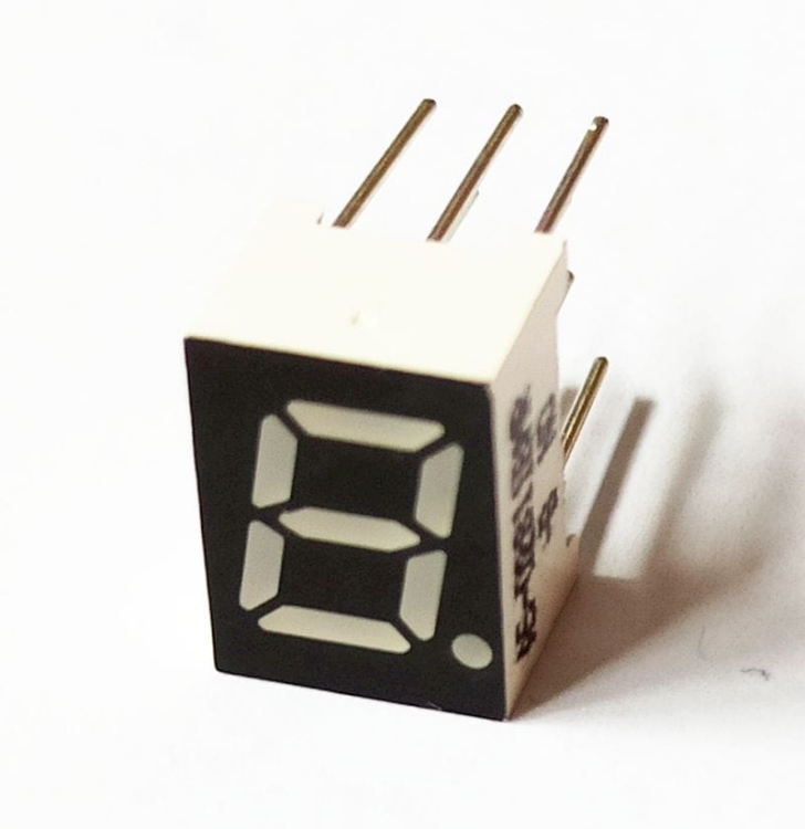 AS-02811BMR-B wyświetlacz LED czerwony