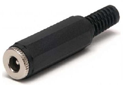 Gniazdo zasilające montowane na przewód DC 2,1/5,5