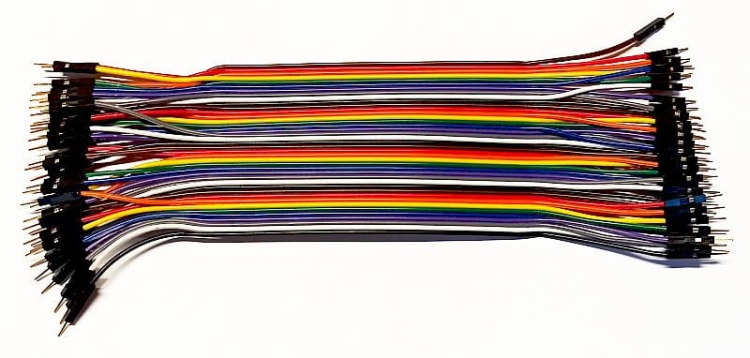 Zestaw kabli połączeniowych męsko - męskie