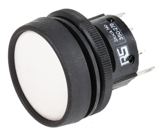 ITW 76-9111 przełącznik monostabilny biały