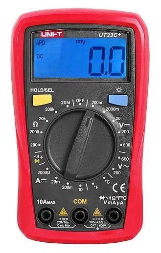 UT33C+ miernik cyfrowy uniwersalny