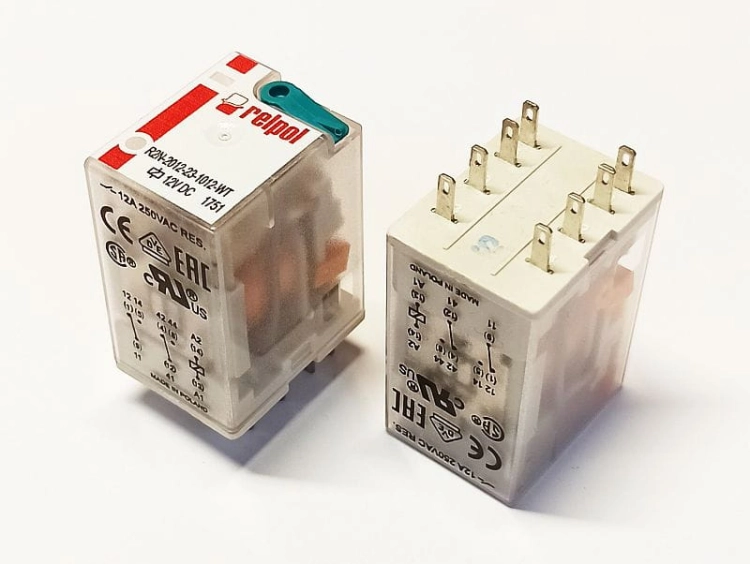 R2N-2012-23-5024-WT przekaźnik elektromagnetyczny DPDT