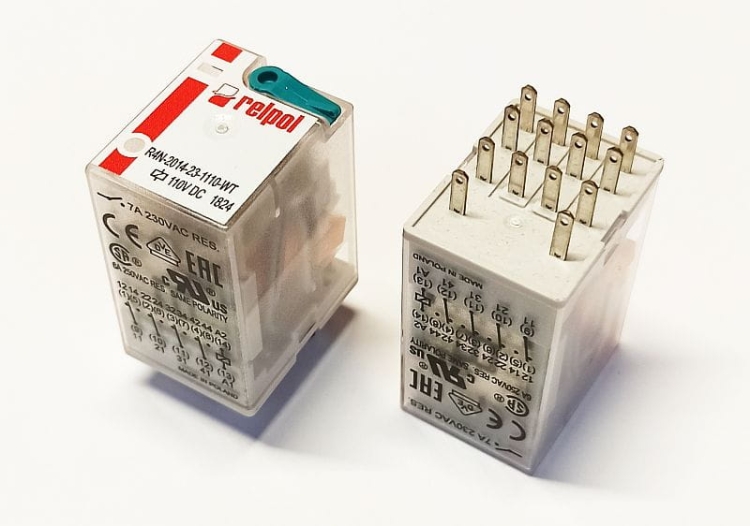 R4N-2014-23-5230-WT przekaźnik elektromagnetyczny 4PDT