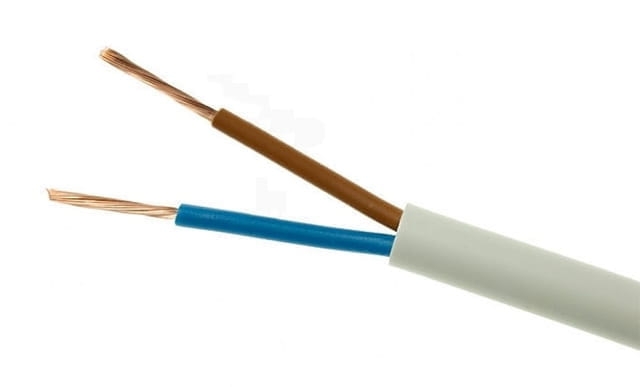 OMYp 2x0,5 przewód elektryczny płaski 300 / 300V H03VVH2-F