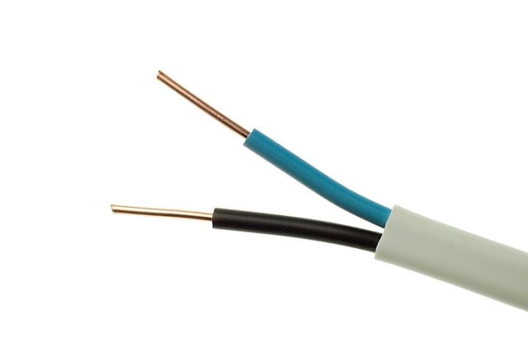 OMYp 2x0,75 przewód elektryczny płaski