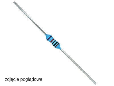 0,6W 910R; 1% Rezystor metalizowany THT