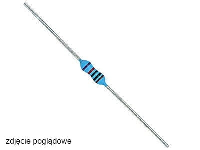 0,6W 56R; 1% Rezystor metalizowany THT