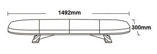 Belka ostrzegawcza LED 1492x300x97mm wymiary.jpg
