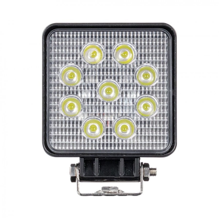 Lampa robocza LED kwadratowa, mocowanie na śrubę
