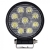 Lampa robocza 9x LED okrągła, mocowanie na śrubę