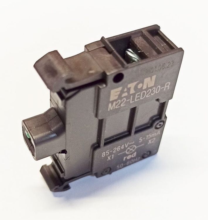 M22-LED230-R kontrolka LED, kolor czerwony