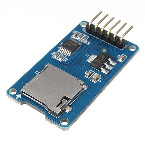 Czytnik kart microSD, interfejs SPI