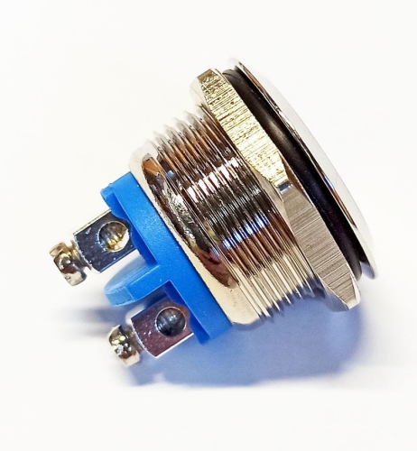 PBW-19BS przełącznik wandaloodporny OFF-(ON) styki