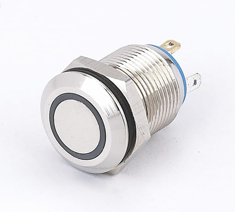 PBW-12B przełącznik wandaloodporny  zielony