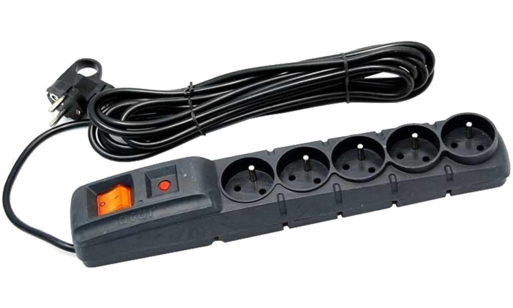 ACAR F5 listwa zabezpieczająca - przedłużacz elektryczny