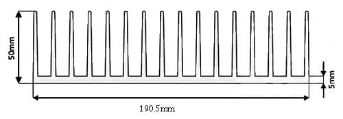 Radiator aluminiowy A6023/20