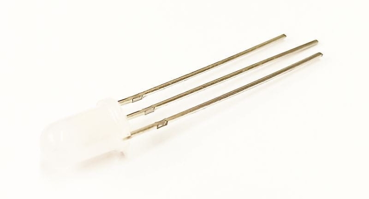 L-59EGW-CA dioda LED 5mm, dwukolorowa