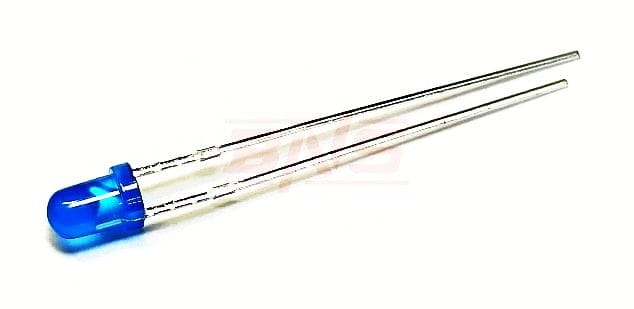 L3BD 500A dioda LED 3mm niebieska dyfuzyjna